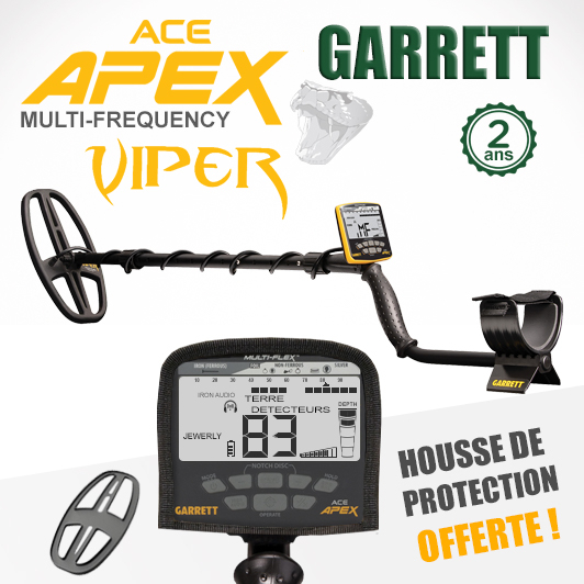 Garrett Ace Apex doté de l'innovante technologie Multi-Flex
