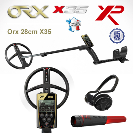 Détecteur XP Orx 22,5 cm X35 + Casque Sans Fil WSA