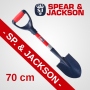 Pelle Spear & Jackson rouge de 70 cm